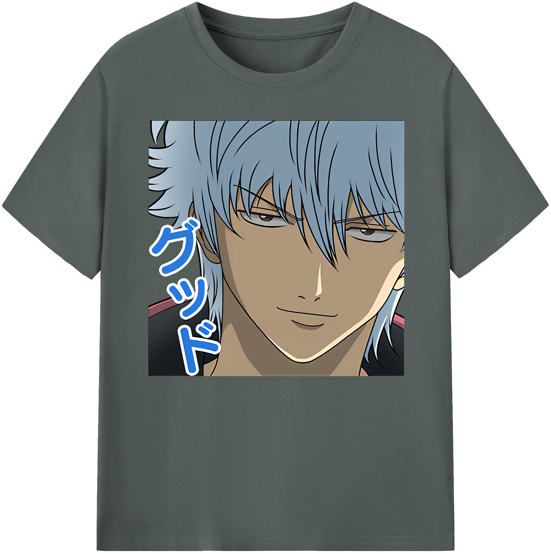 （画像用） ぎんたま 坂田銀時（さかたぎんとき） 神楽 志村新八（しむら しんぱち） GINTAMA Sakata Gintoki Kagura Shimura Shinpachi 綿100％ メンズ半袖Tシャツ｜肌触りやわらか＆通気性